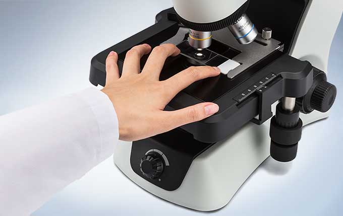 奥林巴斯显微镜CX43单手样品放置