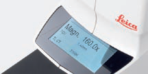 徕卡体式显微镜M205A的数字显示器显示