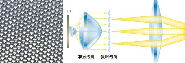 复眼透镜原理图片